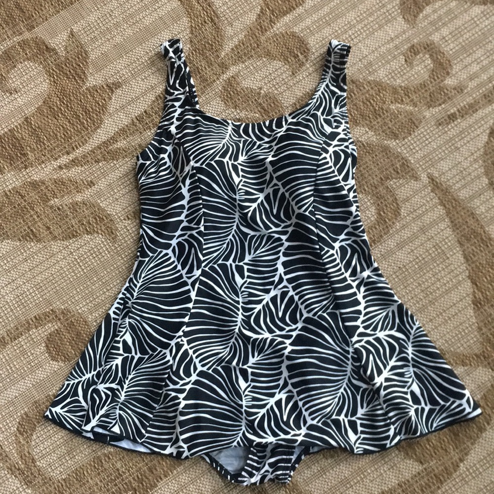 Shore Shapes Swimwear One-Piece Skirt Swimsuit
